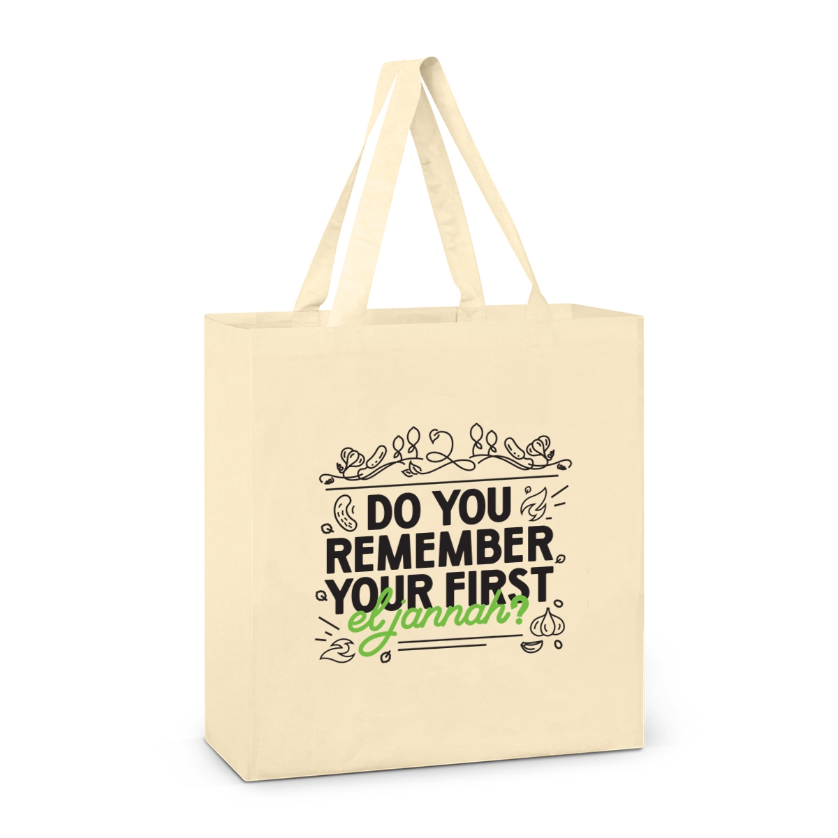Picture of El Jannah Carnaby Cotton Tote Bags