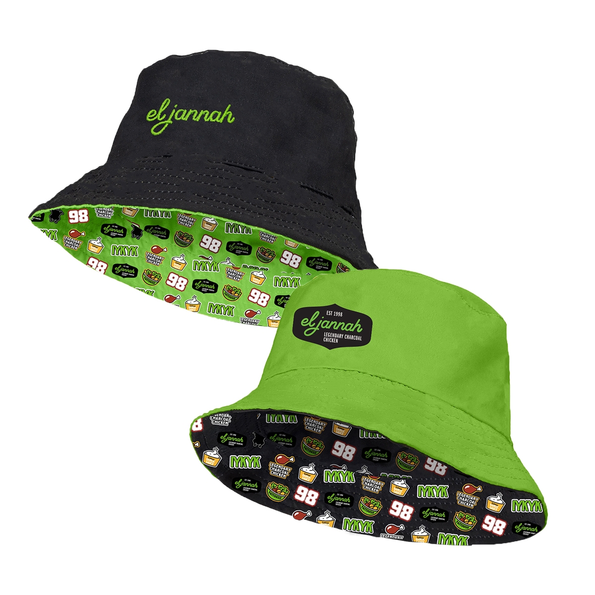 Picture of El Jannah Reversible Bucket Hats
